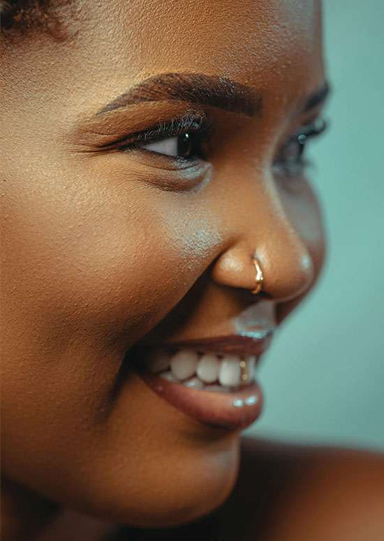 Refined Glam for Make up and lashes and Brows